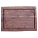 16.5x24x1.5- Walnut edge grain brisket board with juice groove