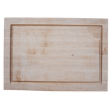 16.5x24x1.5- Maple edge grain brisket board with juice groove
