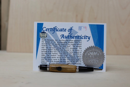 Yankee Stadium Seat (Bolt Hole) Sierra Style Pen