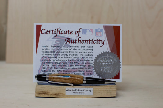 Atlanta Fulton County Stadium Seat Sierra Style Pen