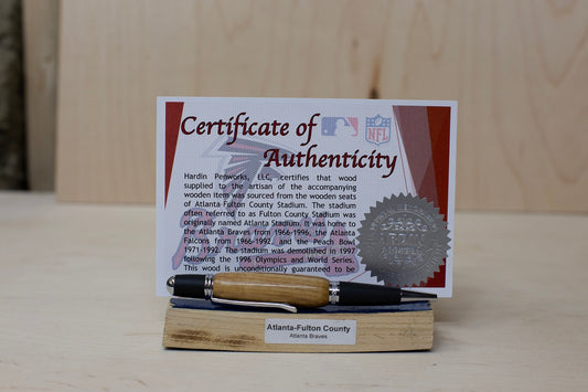 Atlanta Fulton County Stadium Seat Sierra Style Pen