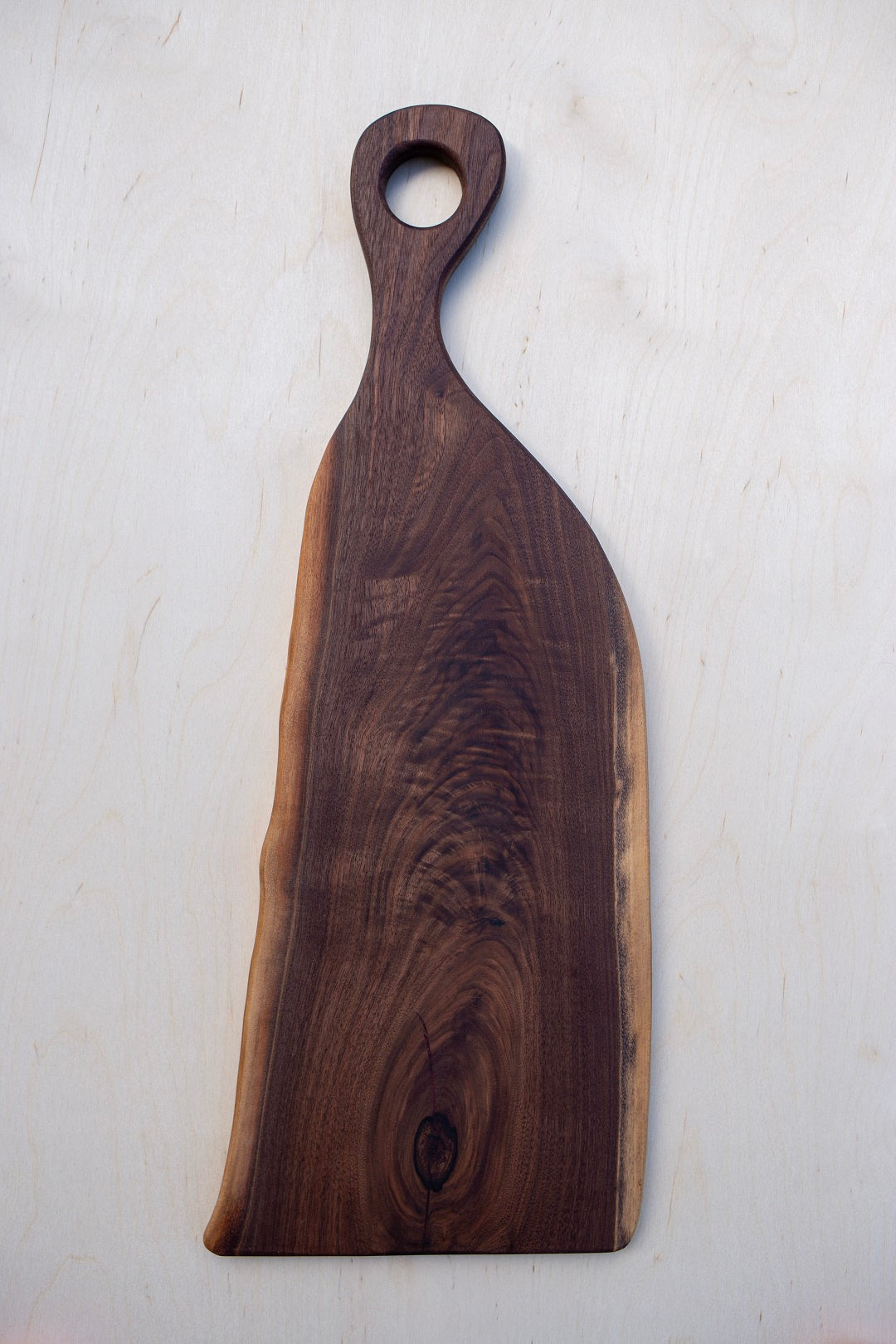 Walnut live edge charcuterie board